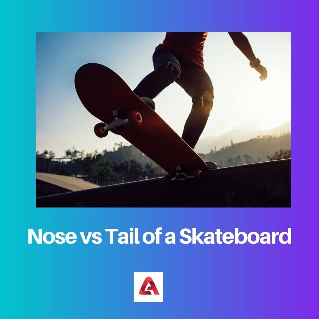 Nose vs Tail of a Skateboard