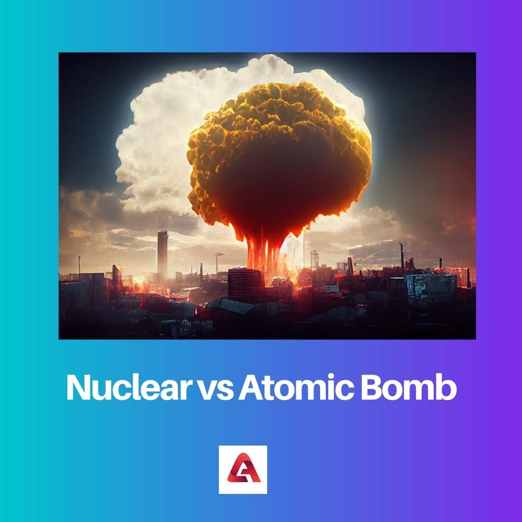 Nuclear vs Atomic Bomb