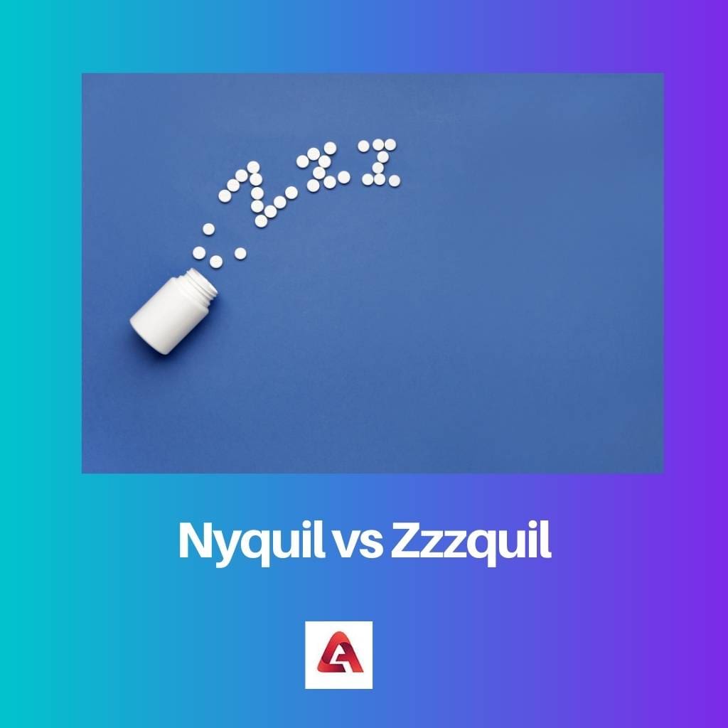 Nyquil vs Zzzquil