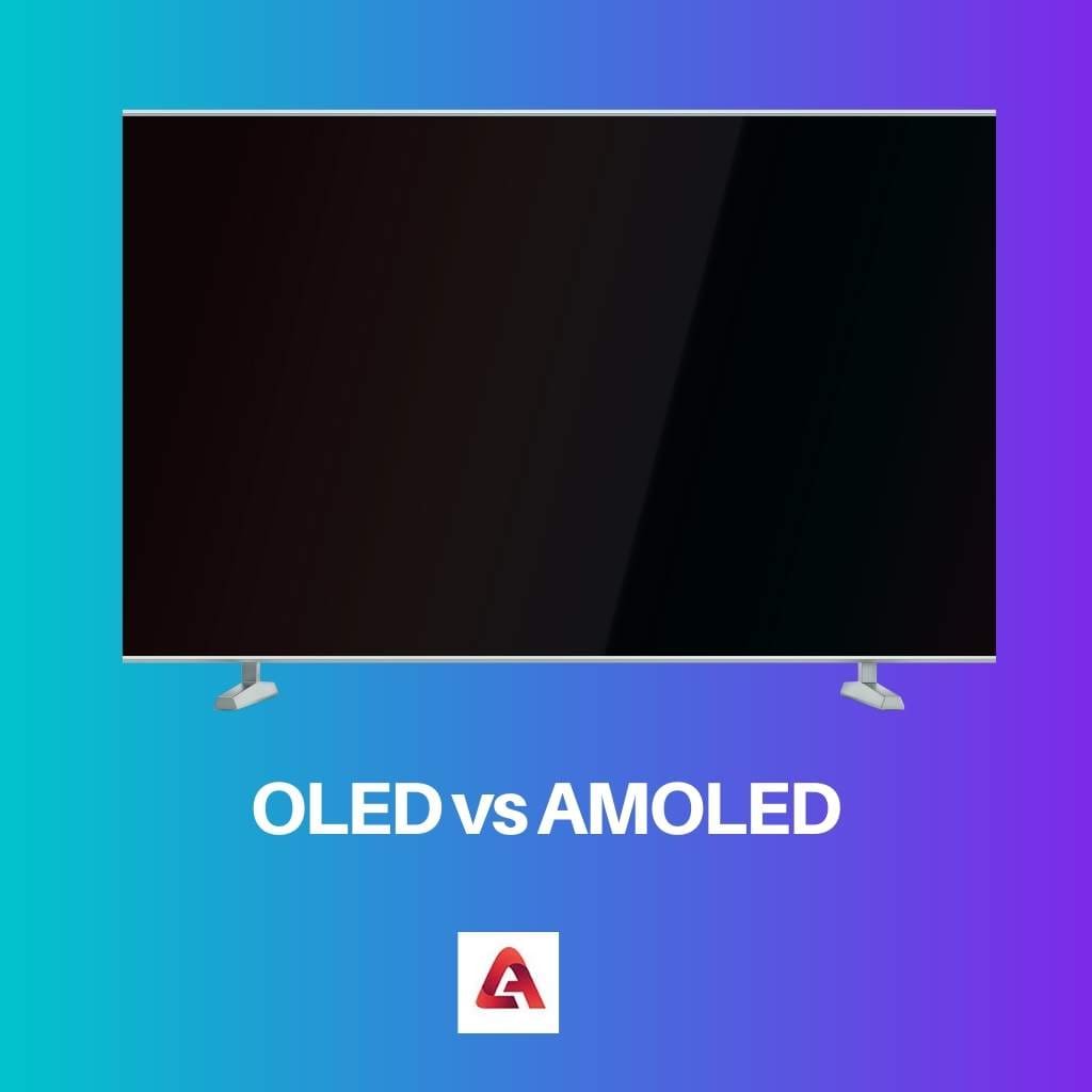 OLED vs AMOLED