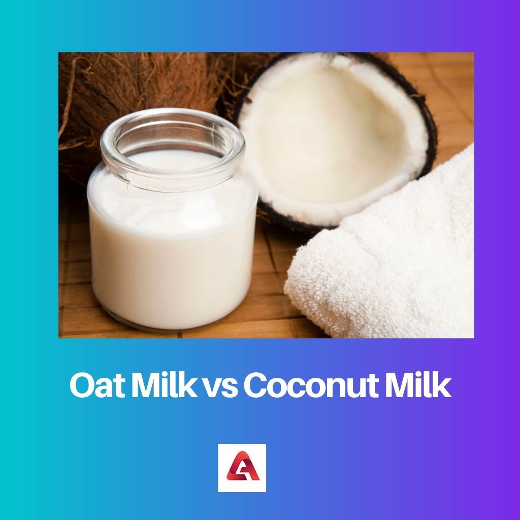 Oat Milk vs Coconut Milk