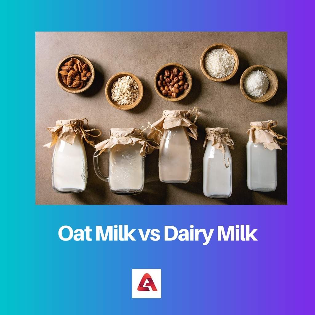 Oat Milk vs Dairy Milk