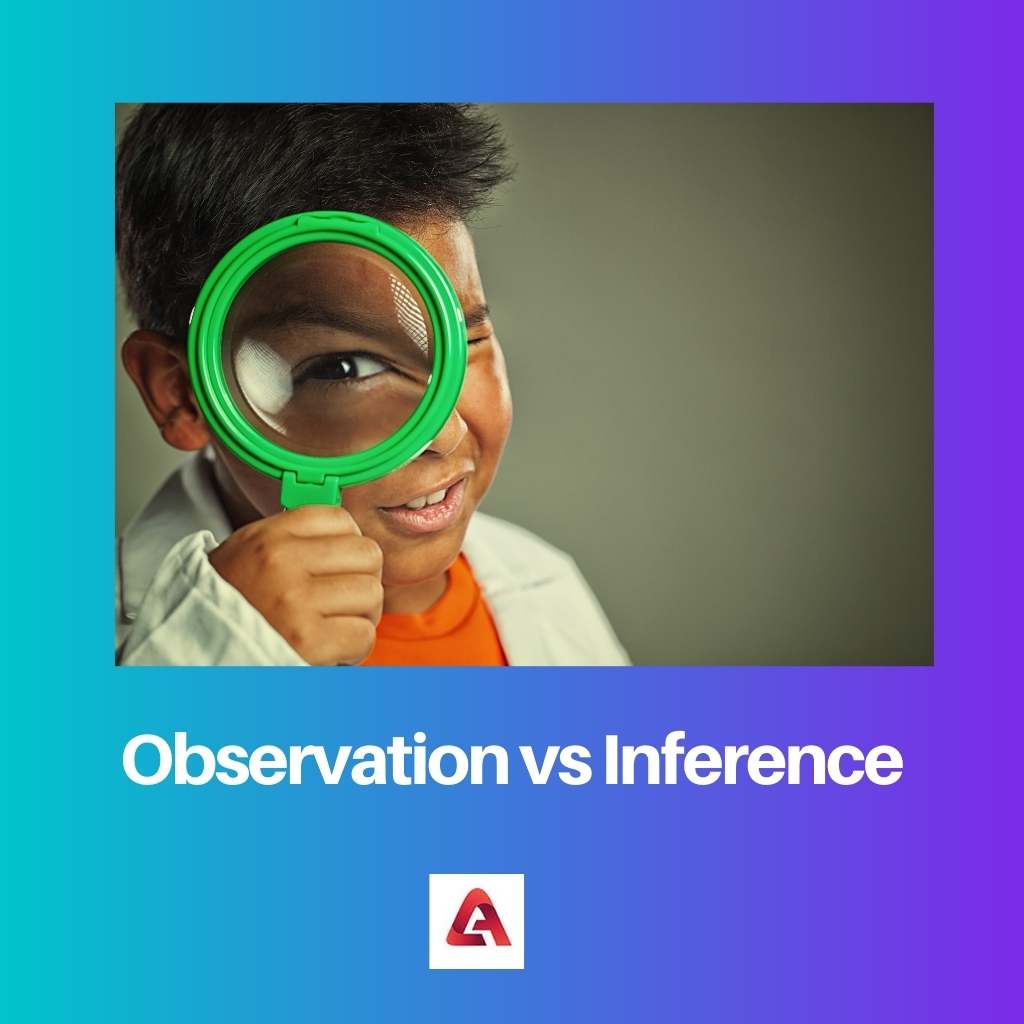 Observation vs Inference 1