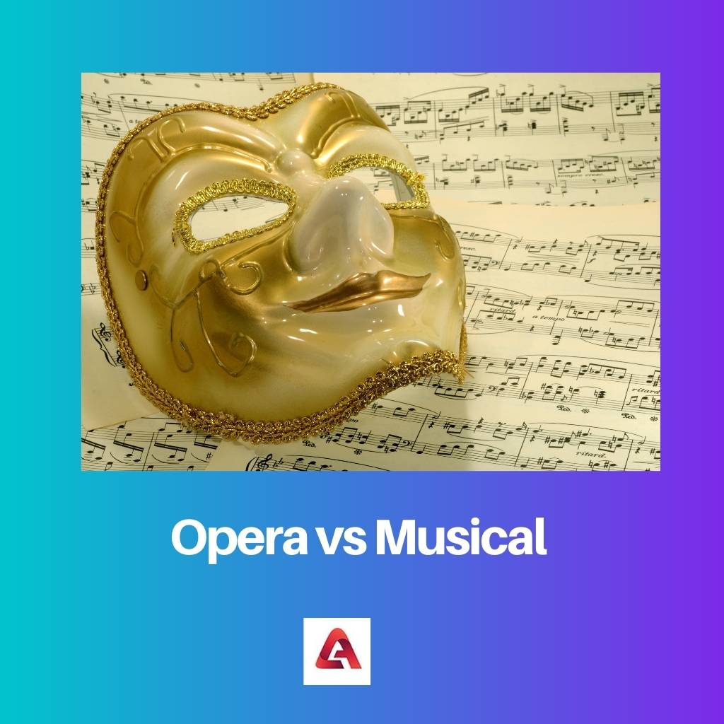 Opera vs Musical