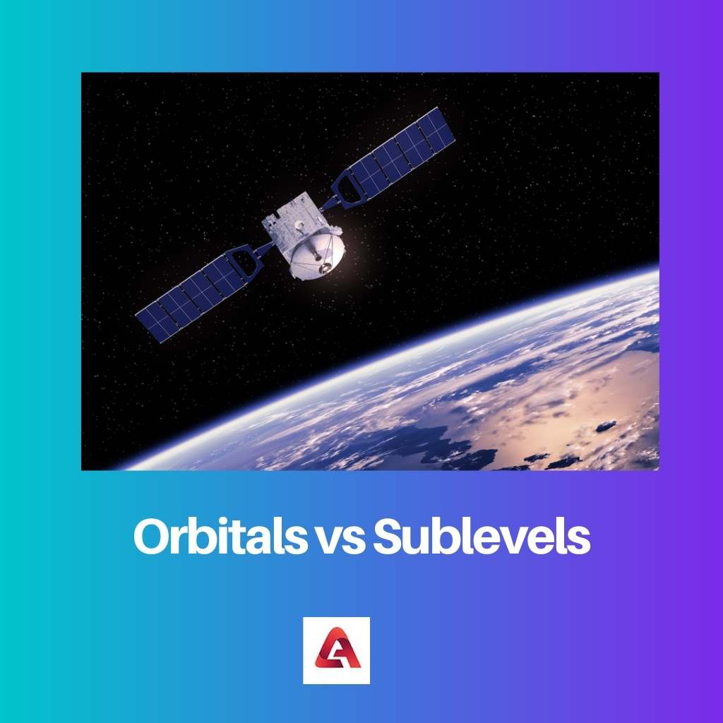 Orbitals vs Sublevels