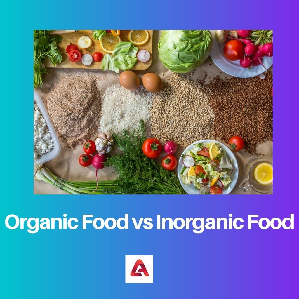 Organic Food vs Inorganic Food