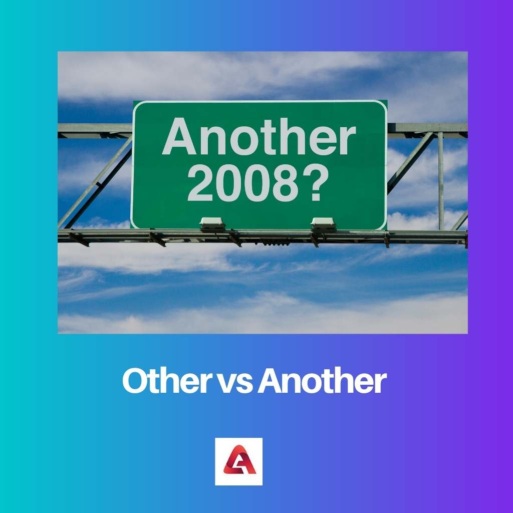Other vs Another