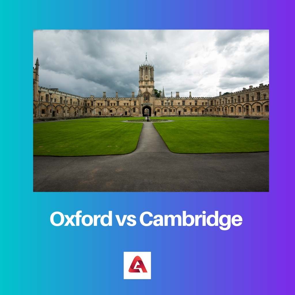 Oxford vs Cambridge