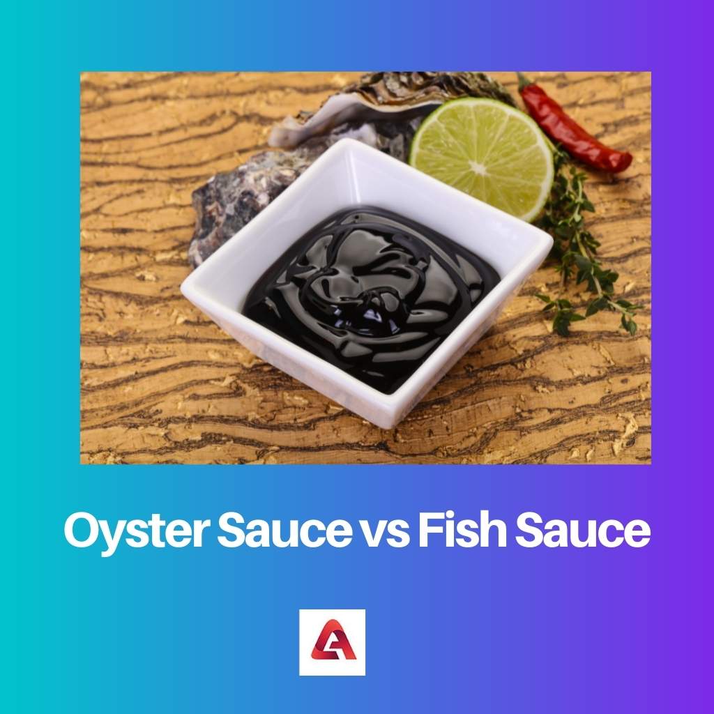 Oyster Sauce vs Fish Sauce