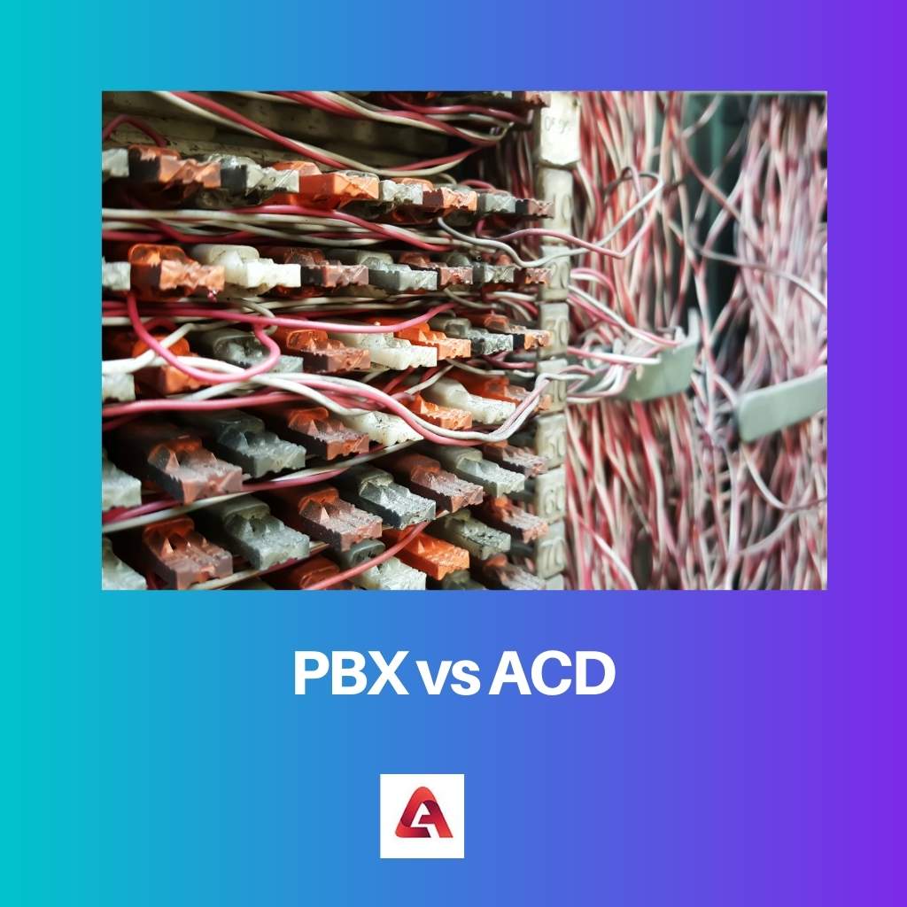 PBX vs ACD