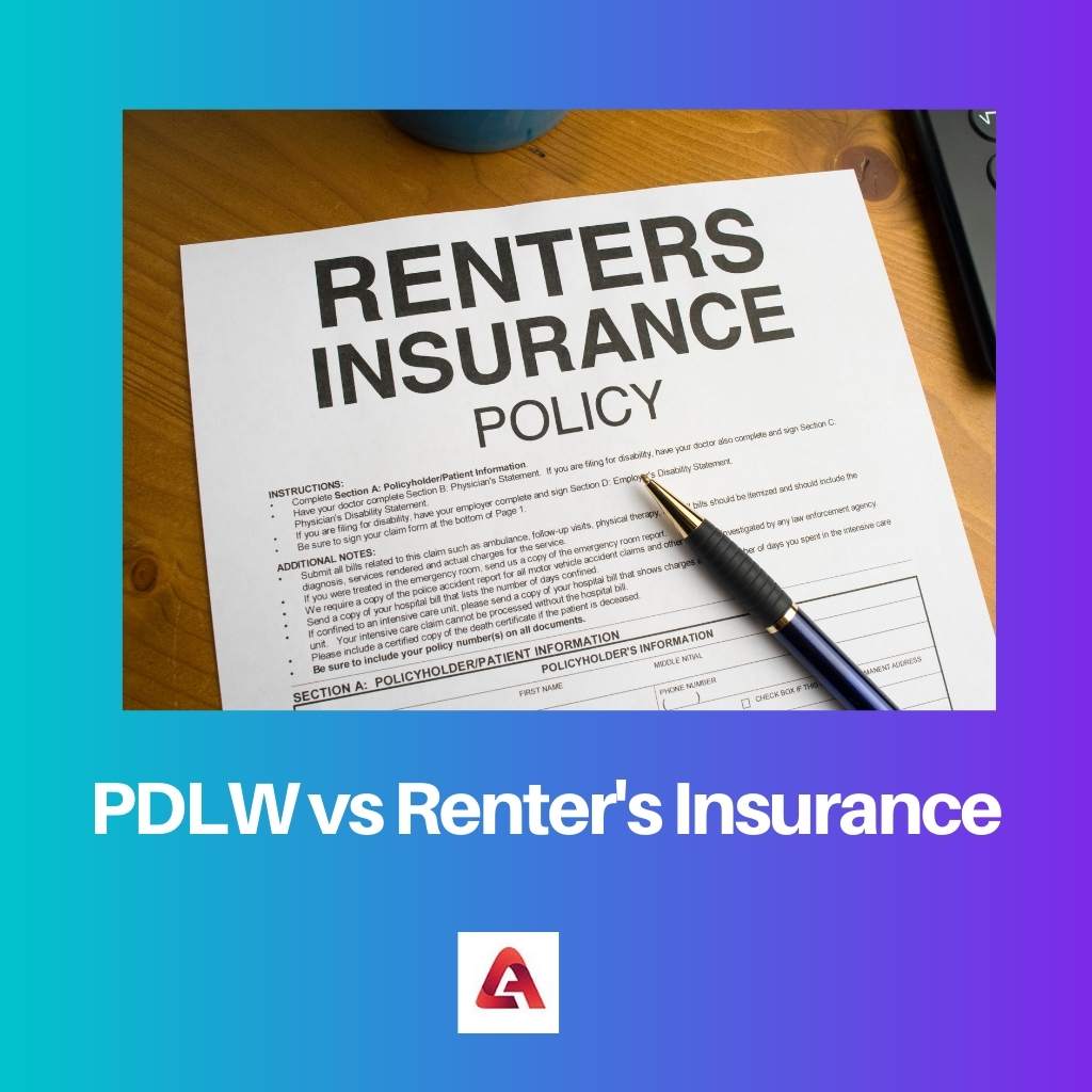 PDLW vs Renters Insurance