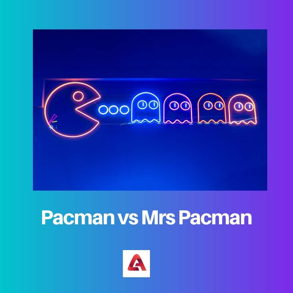Pacman vs Mrs Pacman