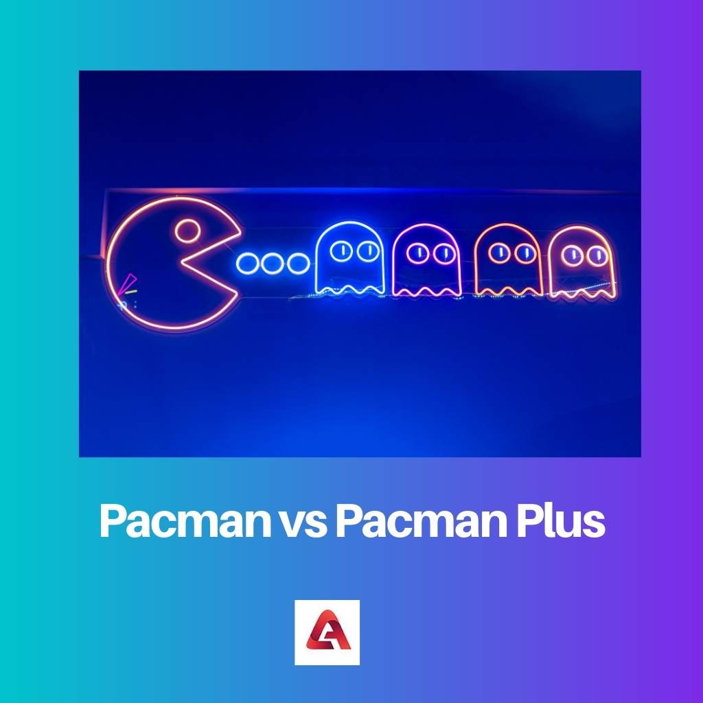 Pacman vs Pacman Plus