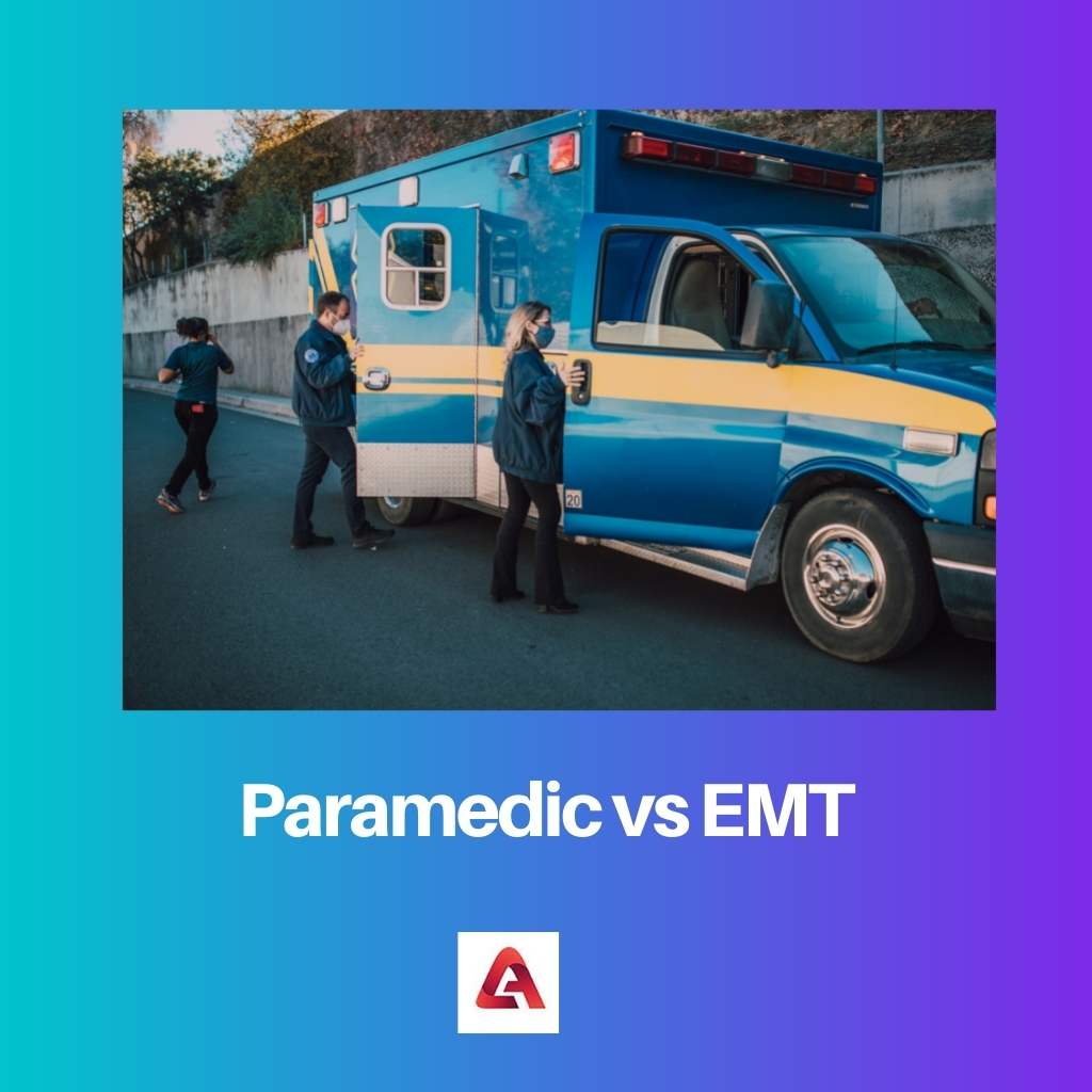 Paramedic vs EMT