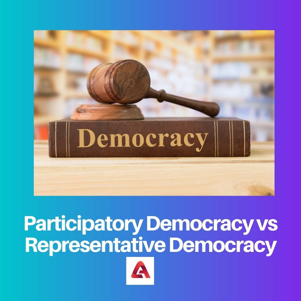 Participatory Democracy vs Representative Democracy