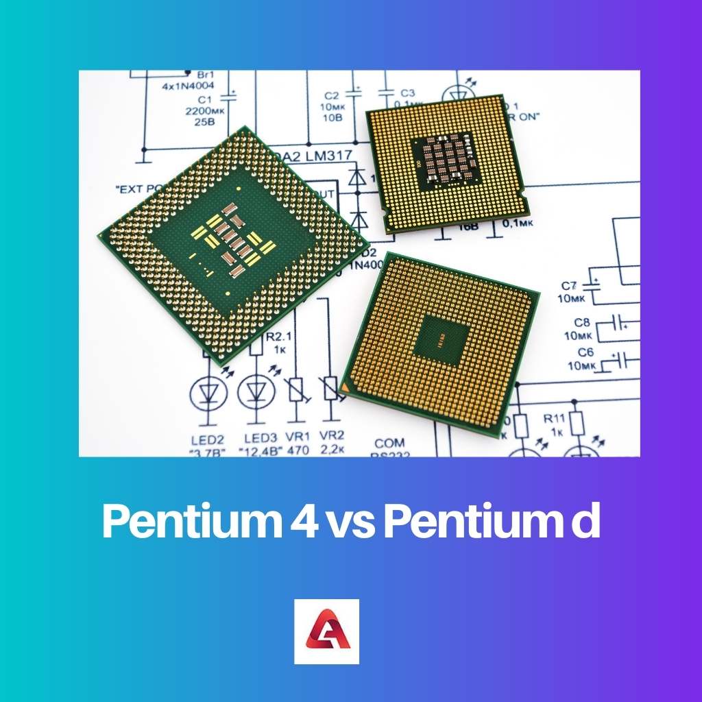 Pentium 4 vs Pentium d