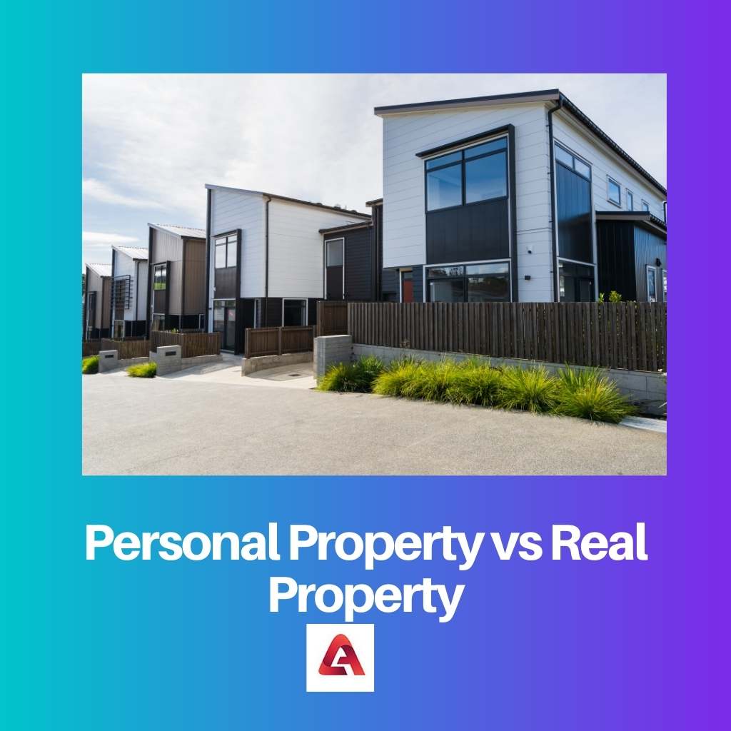 Personal Property vs Real Property
