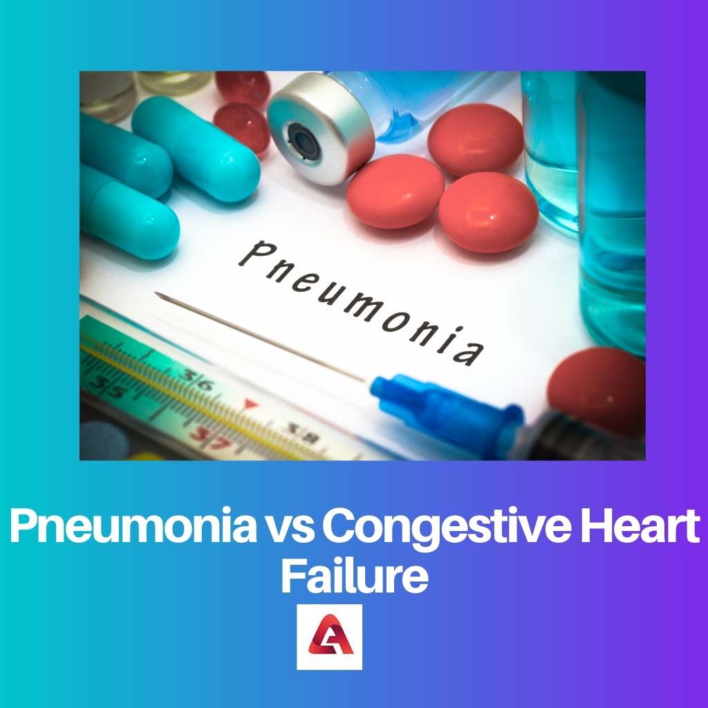 Pneumonia vs Congestive Heart Failure