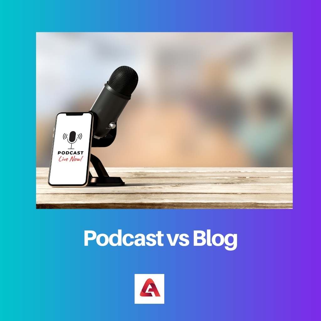Podcast vs Blog