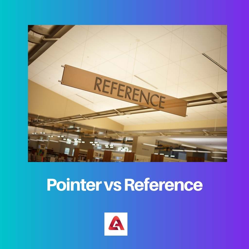 Pointer vs Reference