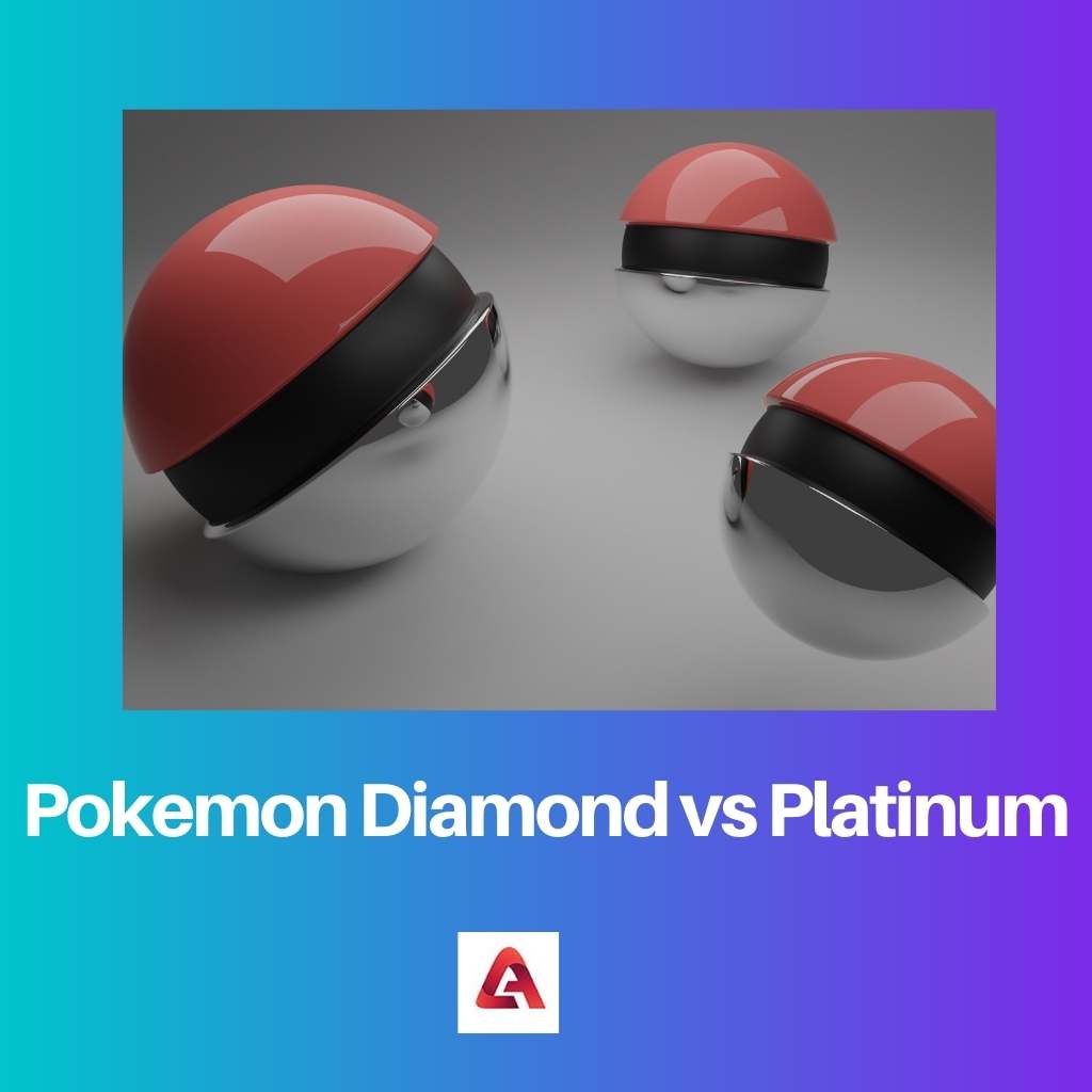 Pokemon Diamond vs Platinum
