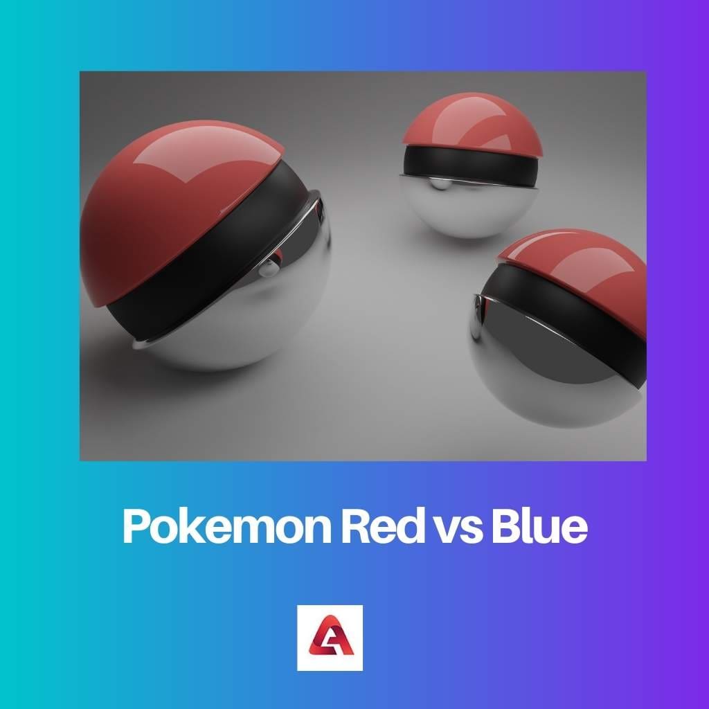 Pokemon Red vs Blue
