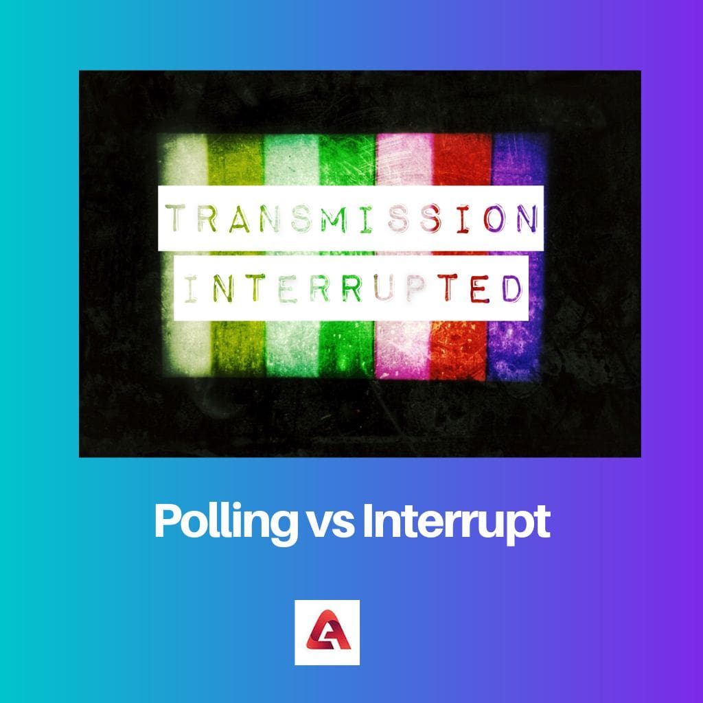 Polling vs Interrupt