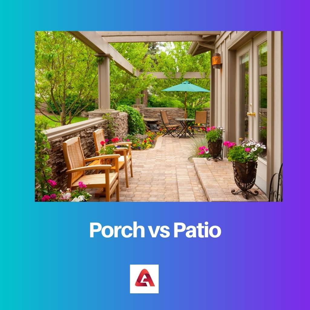 Porch vs Patio