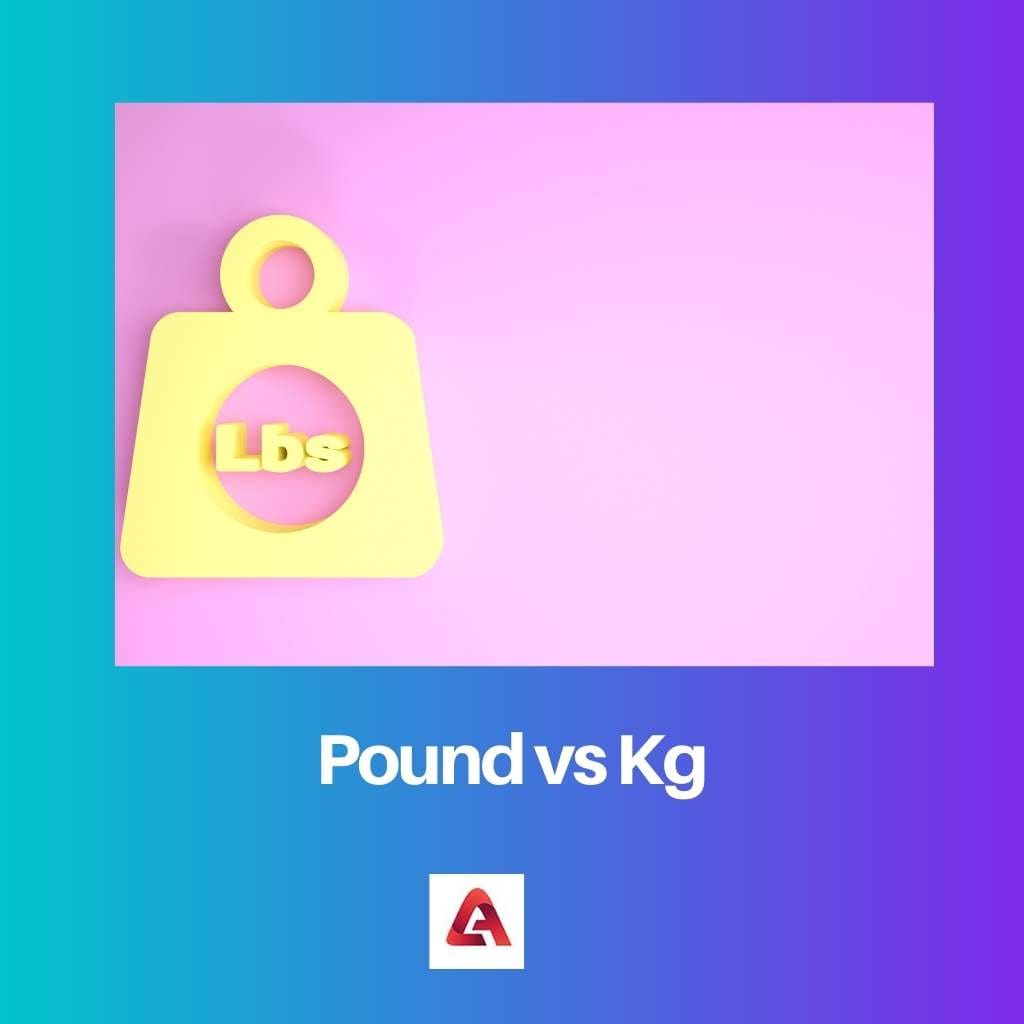 Pound vs Kg