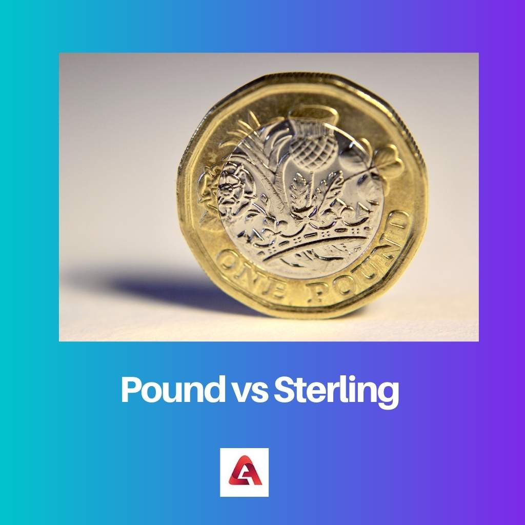 Pound vs Sterling