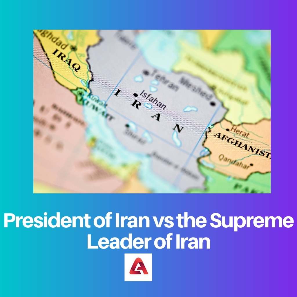 President of Iran vs the Supreme Leader of Iran