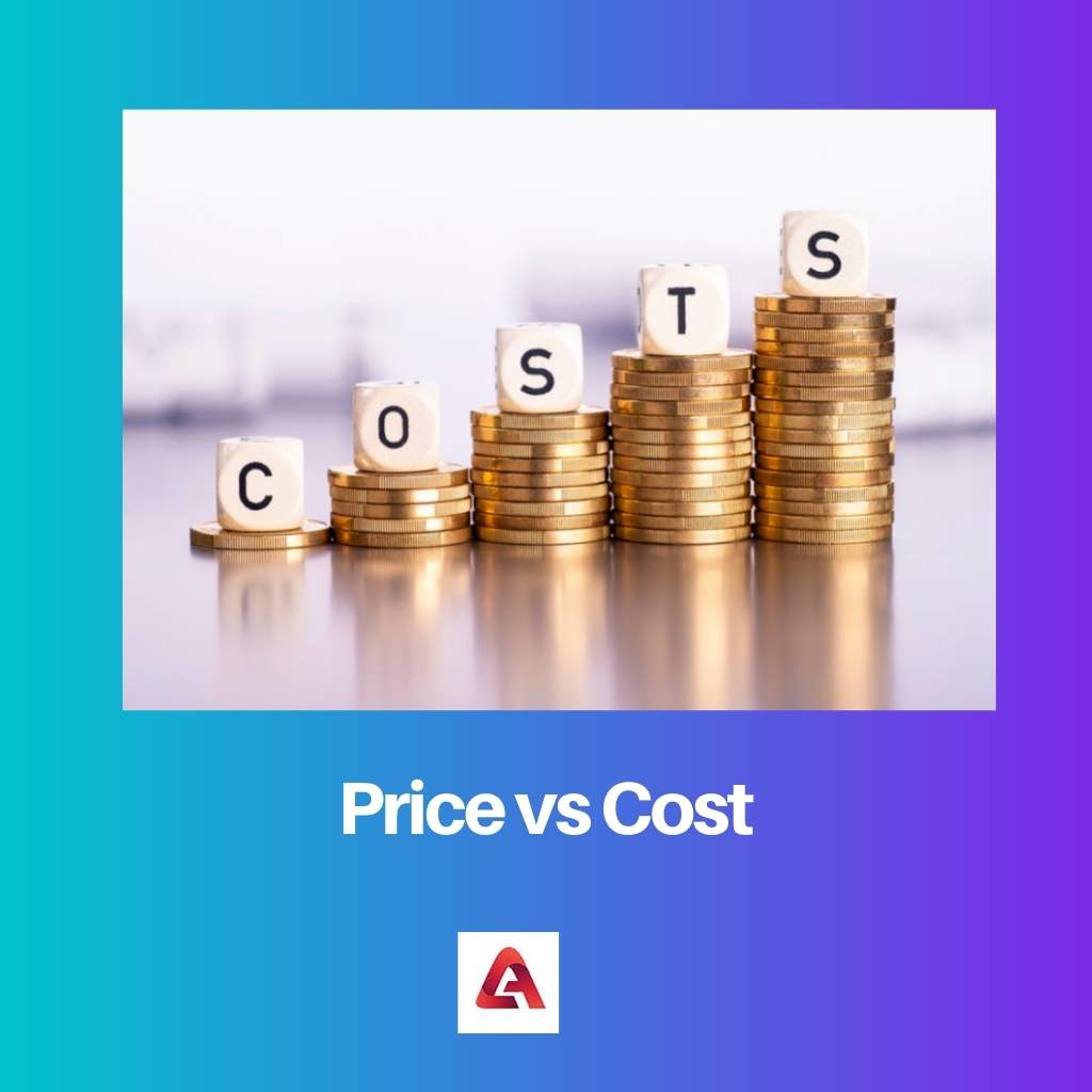 Price vs Cost