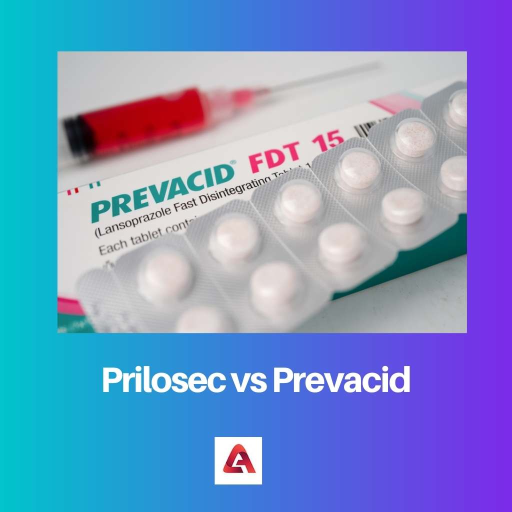 Prilosec vs Prevacid