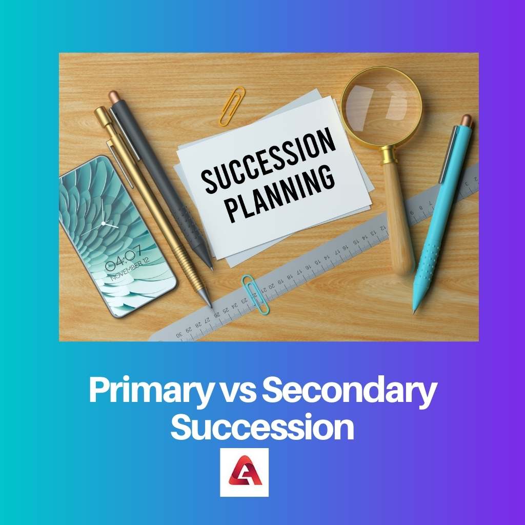 Primary vs Secondary Succession
