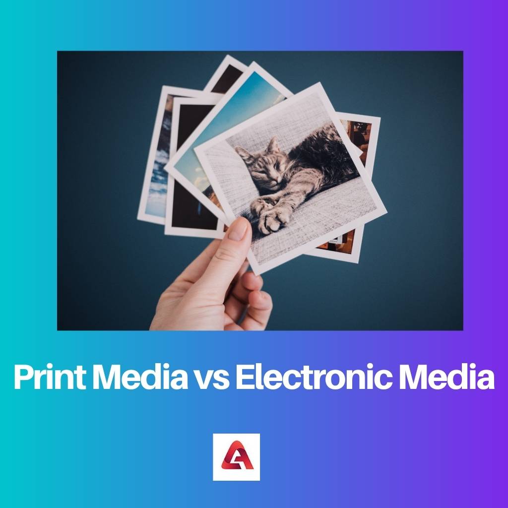 Print Media vs Electronic Media