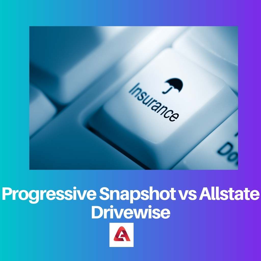 Progressive Snapshot vs Allstate Drivewise