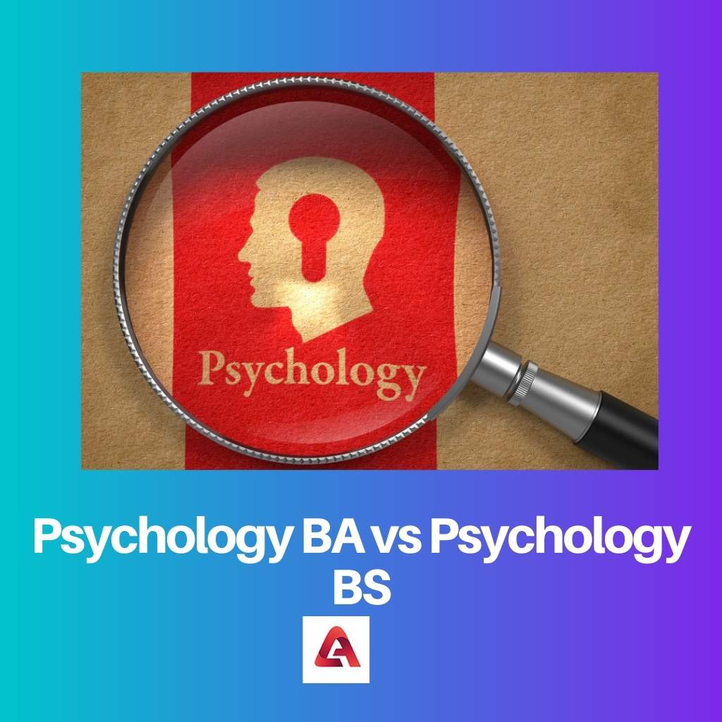 Psychology BA vs Psychology BS