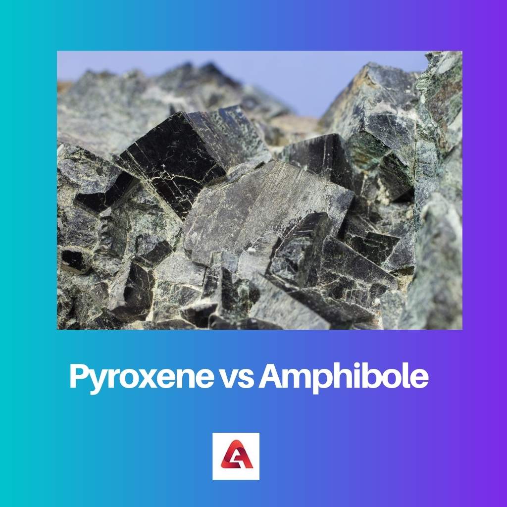 Pyroxene vs Amphibole
