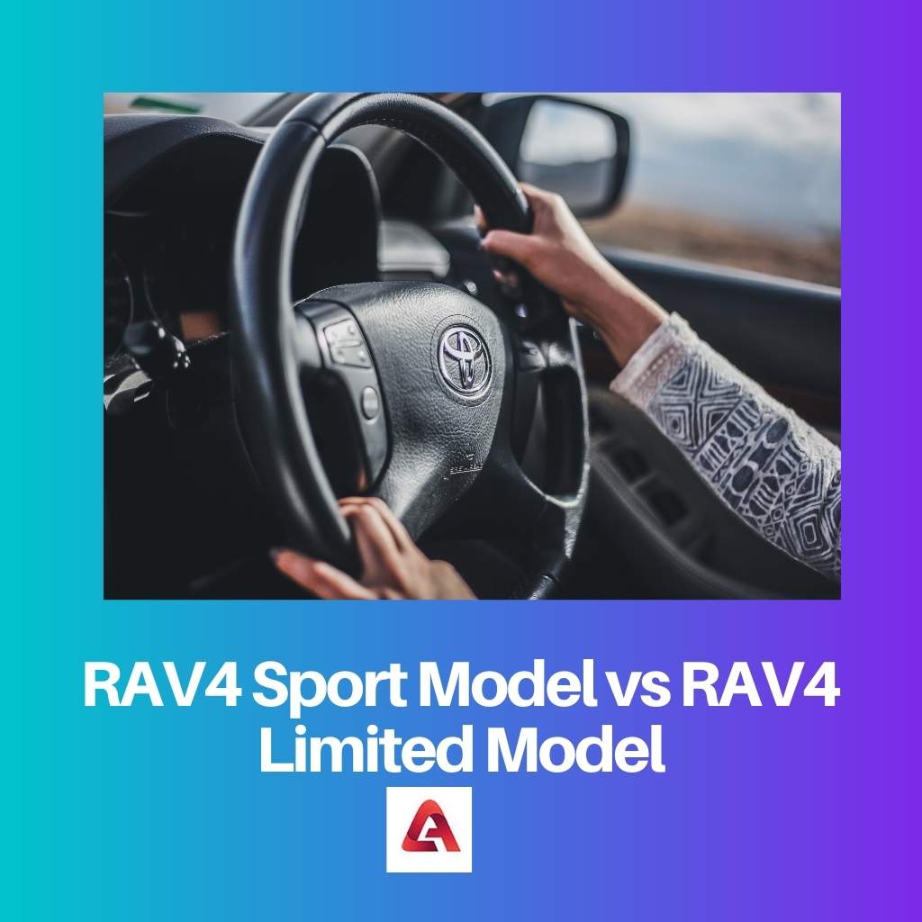 RAV4 Sport Model vs RAV4 Limited Model