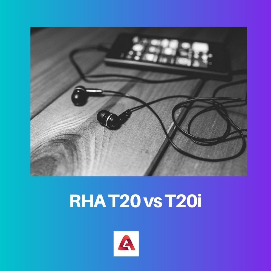 RHA T20 vs T20i