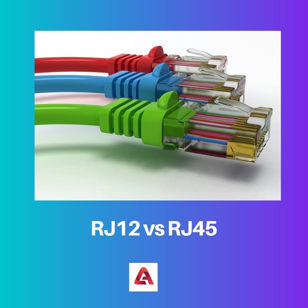 RJ12 vs RJ45
