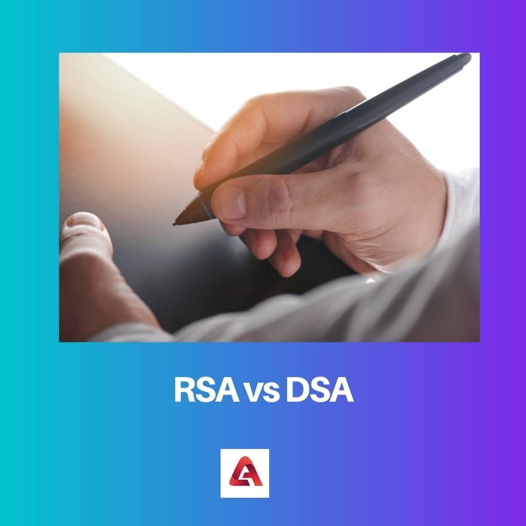 RSA vs DSA