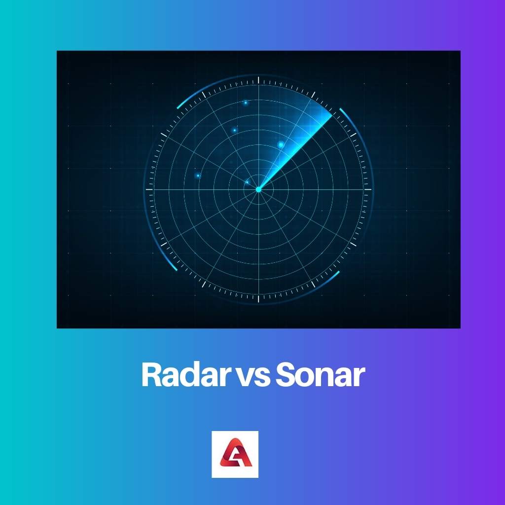 Radar vs Sonar