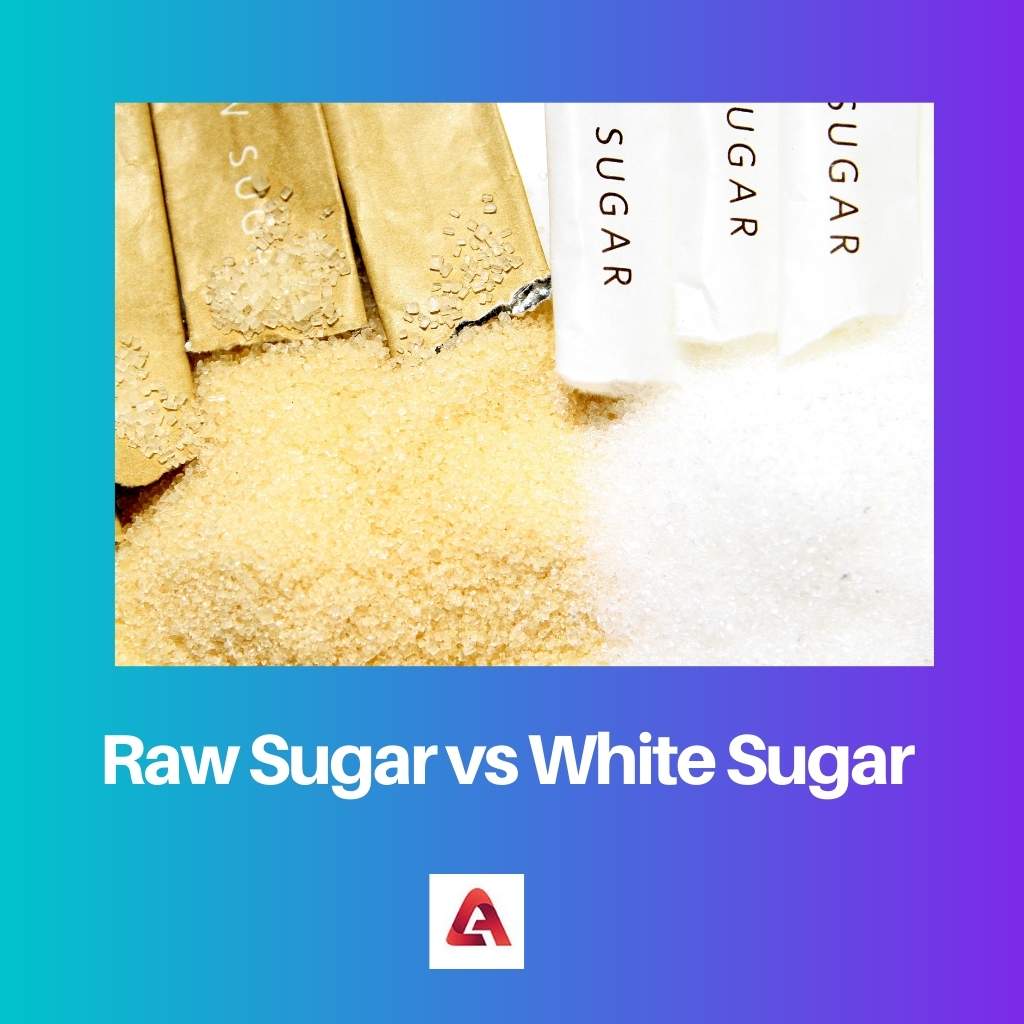 Raw Sugar vs White Sugar