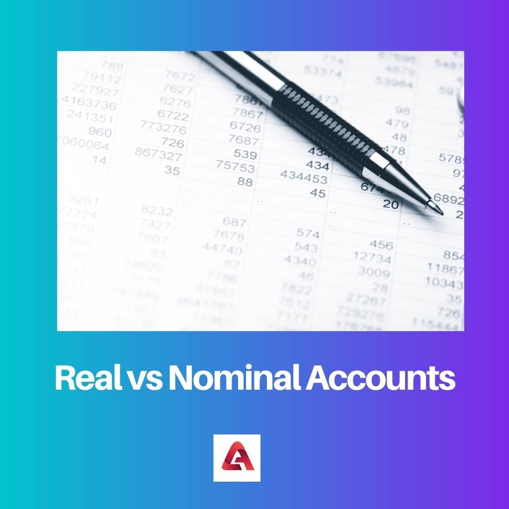 Real vs Nominal Accounts