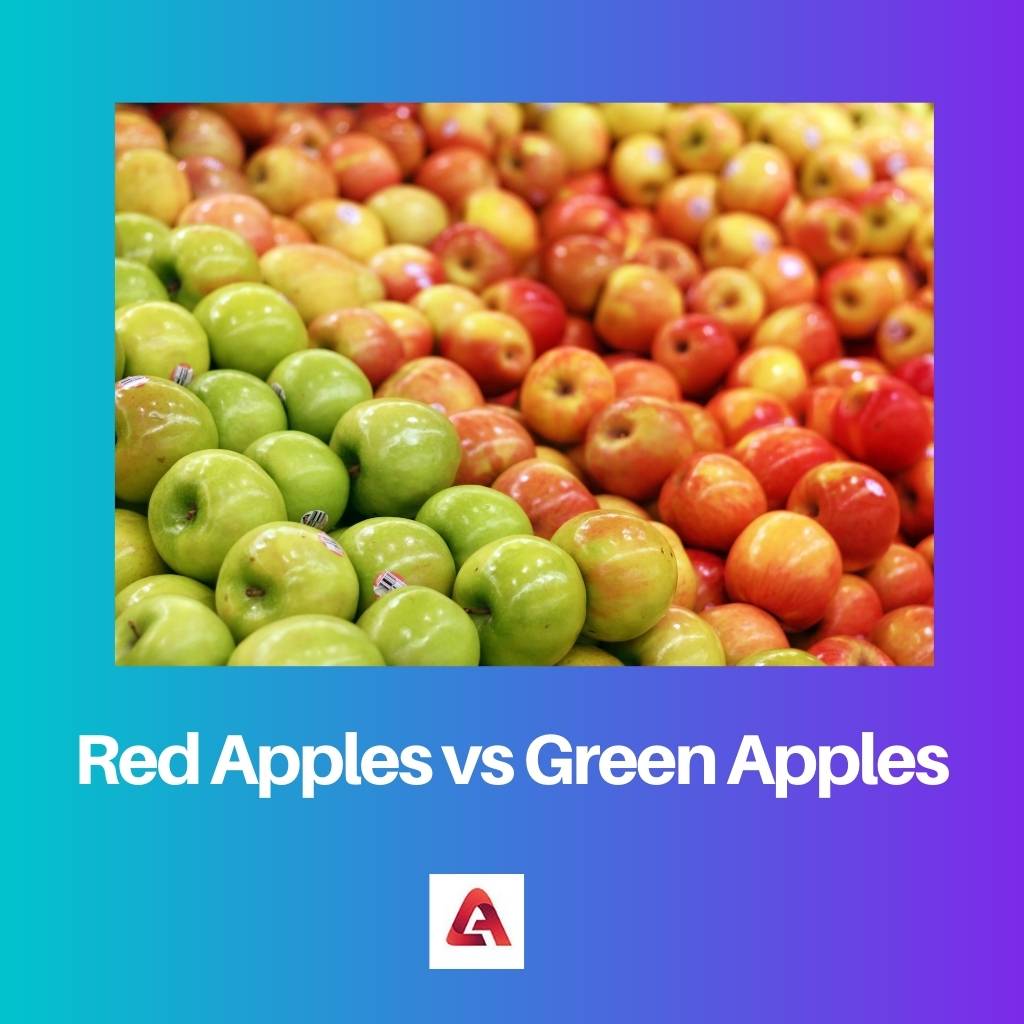 Red Apples vs Green Apples