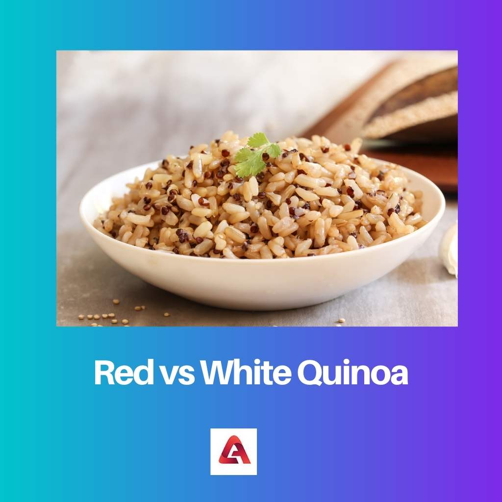 Red vs White Quinoa