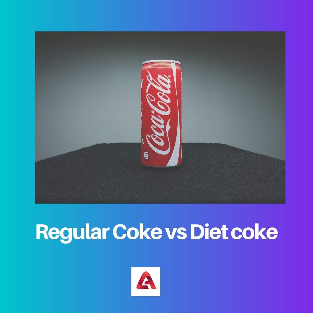 Regular Coke vs Diet coke