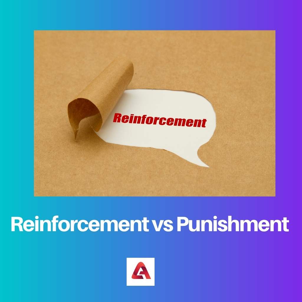 Reinforcement vs Punishment