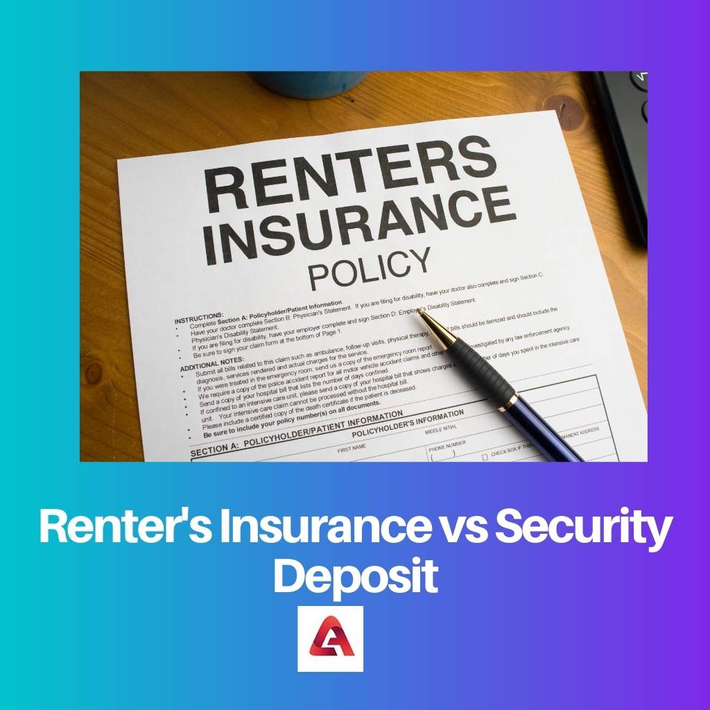 Renters Insurance vs Security Deposit